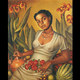Enrique Grau Araújo, Mulata Cartagenera, 1940,oil on canvas, 28 x 24 inches, Museo Nacional, Bogotá, Colombia